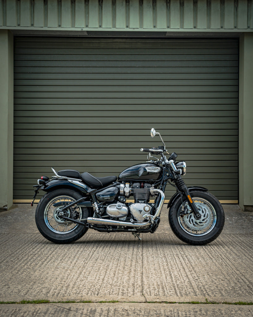 Triumph Speedmaster - Slip-Ons with Reverse Cone – Hitchcox Motorcycles