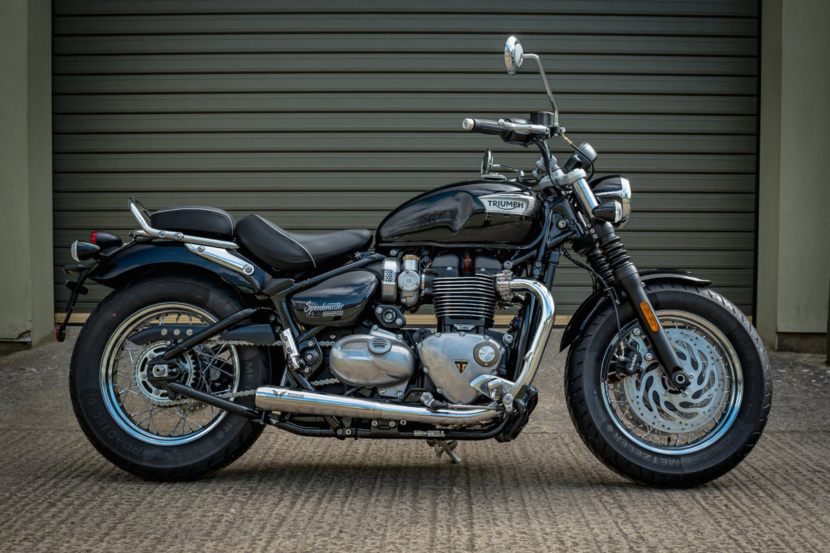 Triumph Speedmaster - Slip-Ons with Reverse Cone – Hitchcox Motorcycles