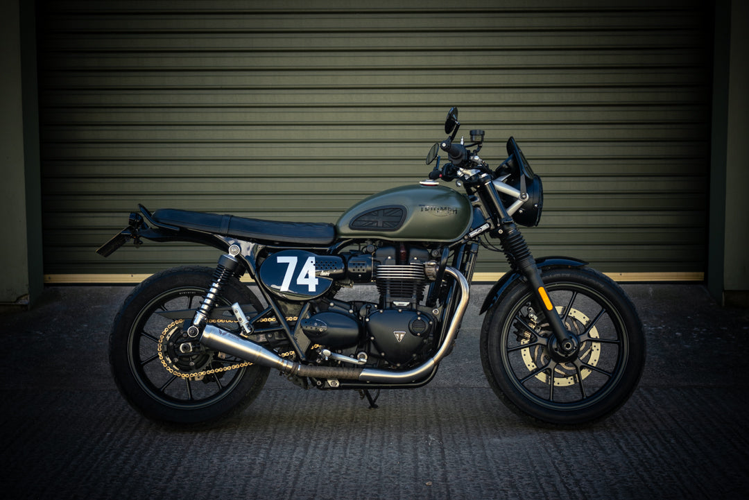 Triumph Street Twin Slip-ons – Hitchcox Motorcycles