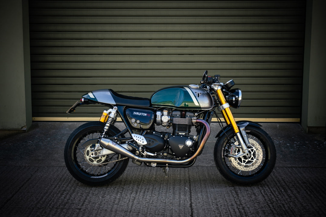 Triumph Thruxton (R/RS) 1200 - Reverse Cone Slip - Ons – Hitchcox ...