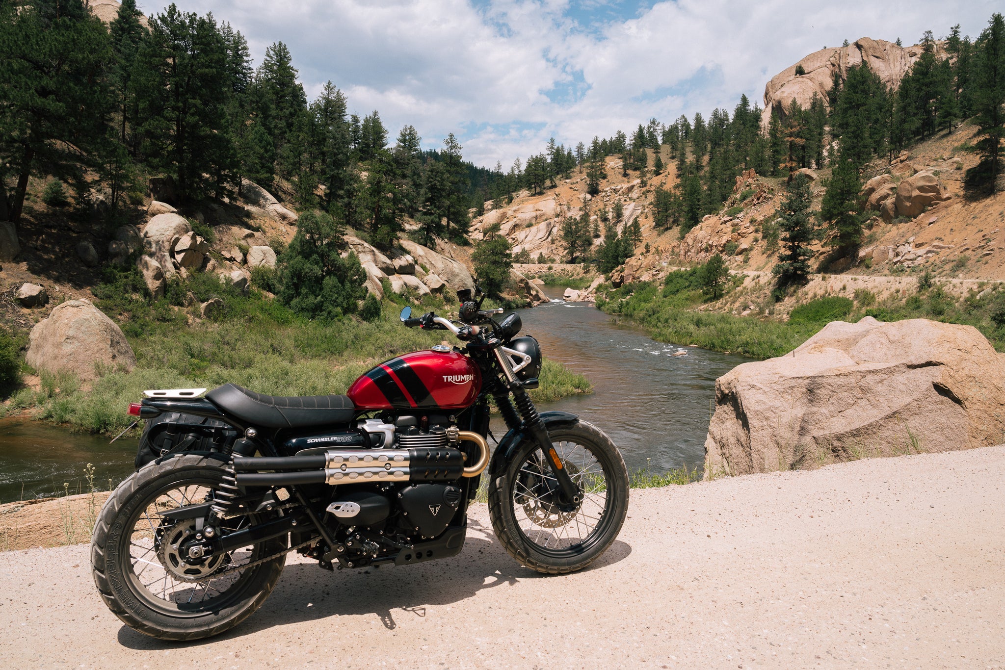 Scrambler Bike Moto Triumph Scrambler 2019 Triumph Street