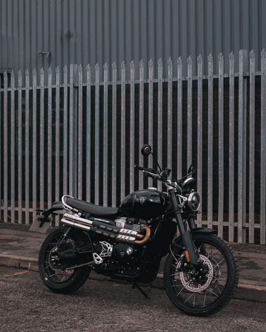 Triumph Scrambler 1200 X + XE (2024 Onwards) - Machined End Detail