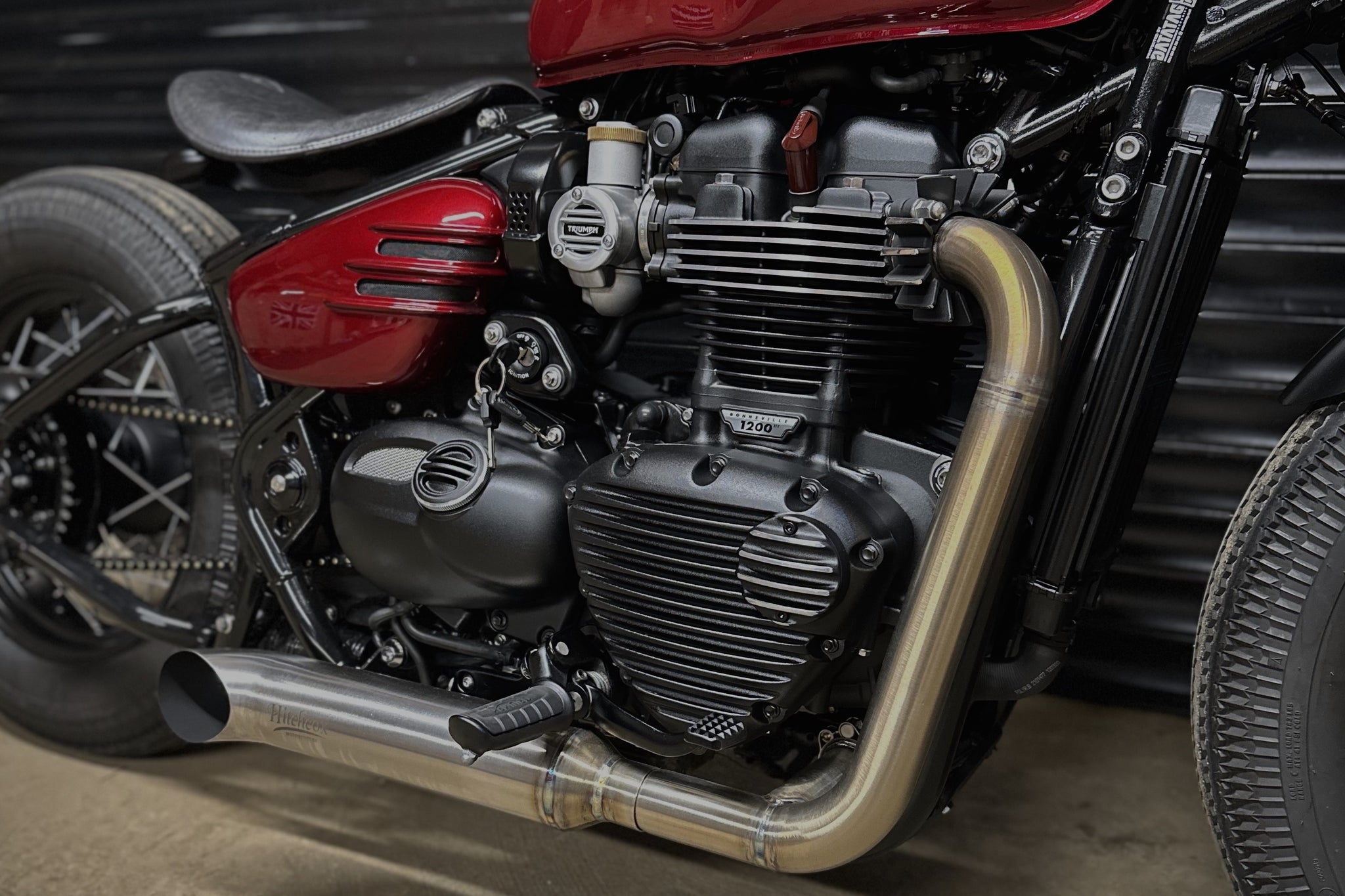 Triumph Bobber (Pre 2025) Full System Drag Silenced – Hitchcox